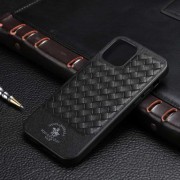Кожаный чехол для Apple iPhone 12 Pro Max (6.7"") - Polo Santa Barbara Black