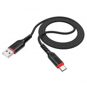 USB кабель для телефону Hoco X59 Victory USB to Type-C (1m) Чорний