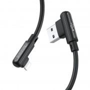 Кабель зарядки и синхронизации Borofone BX58 Lucky USB to Lightning (1m) Черный