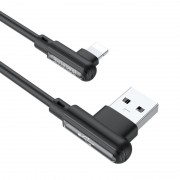 Кабель заряджання та синхронізації Borofone BX58 Lucky USB to Lightning (1m) Чорний