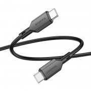 USB кабель зарядки Borofone BX70 Type-C to Type-C 60W (1m) Черный