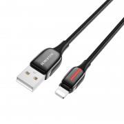 Кабель заряджання та синхронізації Borofone BU14 Heroic USB to Lightning (1.2m) Чорний
