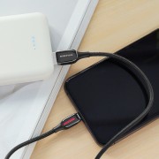 Кабель заряджання та синхронізації Borofone BU14 Heroic USB to Lightning (1.2m) Чорний