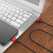Дата кабель Borofone BX28 Dignity USB to MicroUSB (1m) Червоний