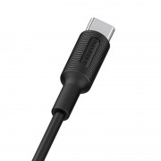 USB кабель зарядки Borofone BX1 EzSync USB to Type-C (1m) Черный