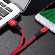 Дата кабель Borofone BX20 Enjoy USB to MicroUSB (1m) Червоний