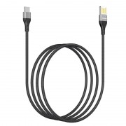 USB кабель для телефону Borofone BU11 Tasteful USB to Type-C (1.2m) Чорний