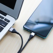 USB кабель для телефону Borofone BU11 Tasteful USB to Type-C (1.2m) Чорний