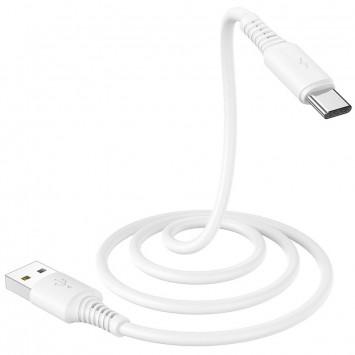 USB зарядний кабель Borofone BX47 Coolway USB to Type-C (1m) Білий - Type-C кабелі - зображення 2 