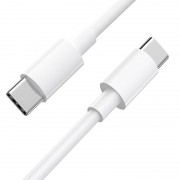 USB кабель зарядки Borofone BX44 High-energy Type-C to Type-C 100W (1m) Белый