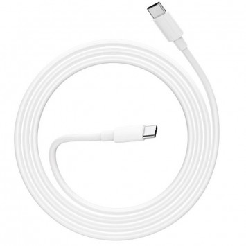 USB кабель зарядки Borofone BX44 High-energy Type-C to Type-C 100W (2m) Білий - Type-C кабелі - зображення 2 