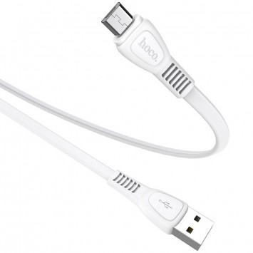 Дата кабель Hoco X40 Noah USB to MicroUSB (1m), Белый - MicroUSB кабели - изображение 2