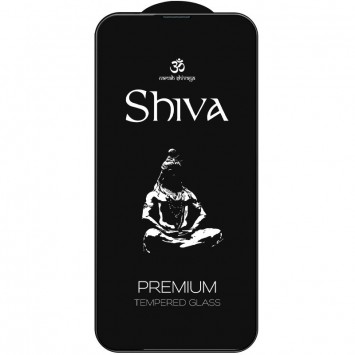 Захисне скло Shiva (Full Cover) для Apple iPhone 14 Pro (6.1"), Чорний - Захисні стекла для iPhone 14 Pro - зображення 1 
