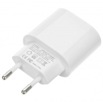 Блок живлення XO-L81A з кабелем Type-C - Lightning (Iphone) Швидка зарядка Quick Charge 3.0 USB 18W + Type C (PD 20W) Білий - Мережеві ЗП (220 В) - зображення 4 