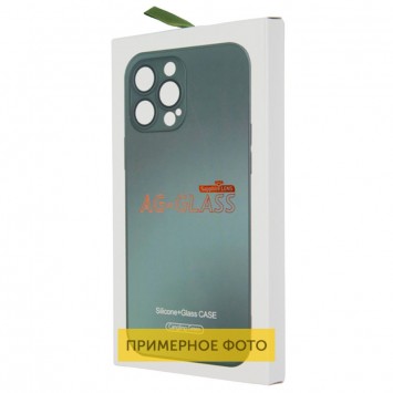 Чохол TPU+Glass Sapphire matte case для Apple iPhone 14 (6.1"), Cangling Green - Чохли для iPhone 14 - зображення 3 