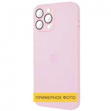 Чохол TPU+Glass Sapphire matte case для Apple iPhone 14 (6.1"), Chanel Pink - Чохли для iPhone 14 - зображення 1 