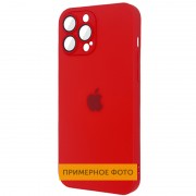 Чехол TPU+Glass Sapphire matte case для Apple iPhone 14 (6.1"), Cola Red