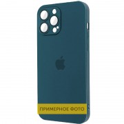 Чохол TPU+Glass Sapphire matte case для Apple iPhone 14 (6.1"), Navy Blue