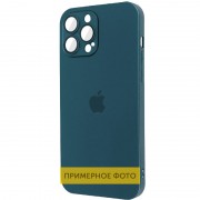 Чехол TPU+Glass Sapphire matte case для Apple iPhone 14 (6.1"), Navy Blue