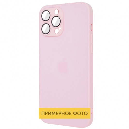 Чохол TPU+Glass Sapphire matte case для Apple iPhone 14 Plus (6.7"), Chanel Pink - зображення 1 
