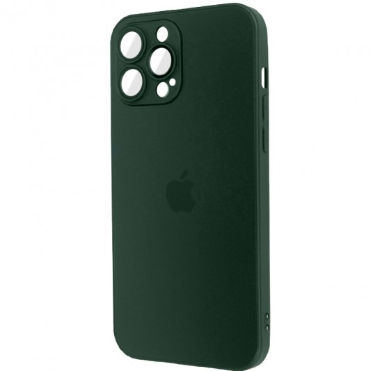 Чохол TPU+Glass Sapphire matte case для Apple iPhone 14 Pro (6.1"), Cangling Green - зображення 1 