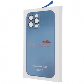 Чохол TPU+Glass Sapphire matte case для Apple iPhone 14 Pro (6.1"), Navy Blue - Чохли для iPhone 14 Pro - зображення 3 