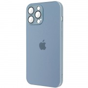 Чохол TPU+Glass Sapphire matte case для Apple iPhone 14 Pro (6.1"), Sierra Blue