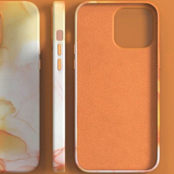 Кожаный чехол Figura Series Case with MagSafe для Apple iPhone 11 (6.1"), Orange - Чехлы для iPhone 11 - изображение 1