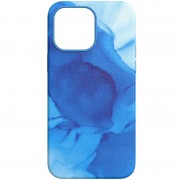 Кожаный чехол Figura Series Case with MagSafe для Apple iPhone 14 Pro (6.1"), Blue