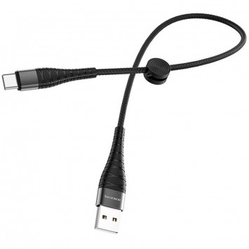 Дата кабель Borofone BX32 Munificent USB to Type-C (0.25m), Черный - Type-C кабели - изображение 1
