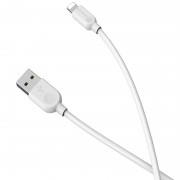 Дата кабель Borofone BX14 USB to Lightning (2m), Білий