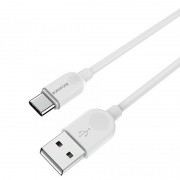 Дата кабель Borofone BX14 USB to Type-C (2m), Білий