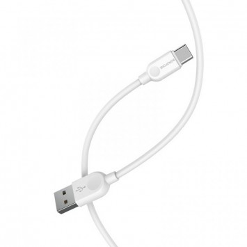 Дата кабель Borofone BX14 USB to Type-C (2m), Білий - Type-C кабелі - зображення 2 