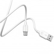 Дата кабель Borofone BX14 USB to Type-C (3m), Білий