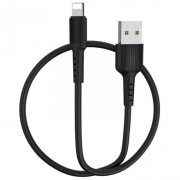 Дата кабель Borofone BX16 USB to Lightning (1m), Чорний
