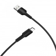 Дата кабель Borofone BX16 USB to MicroUSB (1m), Чорний