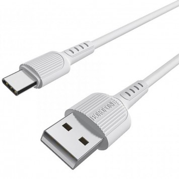 Дата кабель Borofone BX16 USB to Type-C (1m), Белый - Type-C кабели - изображение 1