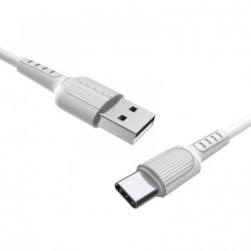 Дата кабель Borofone BX16 USB to Type-C (1m), Білий - Type-C кабелі - зображення 2 