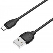 Дата кабель Borofone BX19 USB to MicroUSB (1m), Чорний