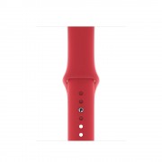 Силіконовий ремінець для Apple watch 42mm/44mm/45mm/49mm, Червоний / Red