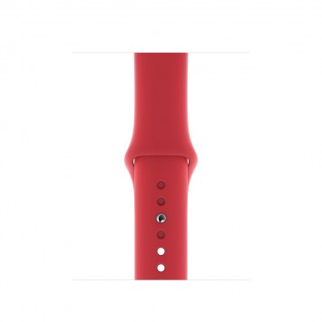 Силіконовий ремінець для Apple watch 42mm/44mm/45mm/49mm, Червоний / Red - Apple Watch - зображення 2 