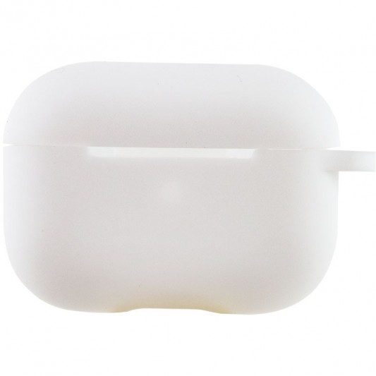 Силіконовий футляр для навушників AirPods Pro 2, Білий / White - зображення 1 