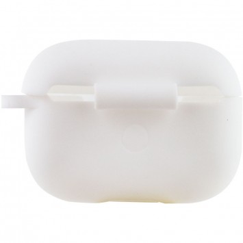 Силиконовый футляр для наушников AirPods Pro 2, Белый / White - изображение 2