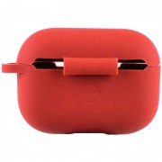 Силіконовий футляр для навушників AirPods Pro 2, Червоний / Red