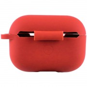 Силиконовый футляр для наушников AirPods Pro 2, Красный / Red