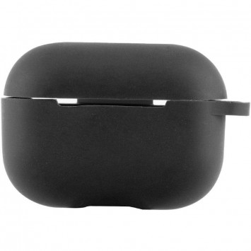 Силіконовий футляр для навушників AirPods Pro 2, Чорний / Black - Apple AirPods - зображення 1 