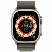 Ремінець Alpine Loop для Apple watch 42mm/44mm/45mm/49mm (m/l), Зелений / Green