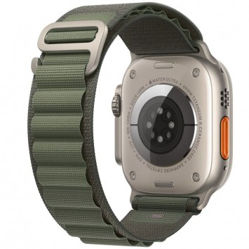 Ремінець Alpine Loop для Apple watch 42mm/44mm/45mm/49mm (m/l), Зелений / Green - Apple Watch - зображення 2 