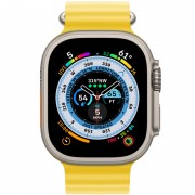 Ремешок Ocean Band для Apple watch 42mm/44mm/45mm/49mm, Желтый / Yellow