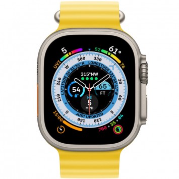 Ремінець Ocean Band для Apple watch 42mm/44mm/45mm/49mm, Жовтий / Yellow - Apple Watch - зображення 2 
